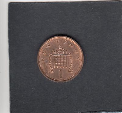 Beschrijving: 1 Penny ELIZABETH II